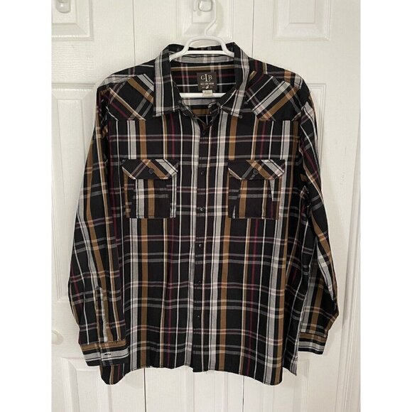 Gold Label Brand Other - Gold Label Brand Mens Casual Button Down Shirt Size 4XL